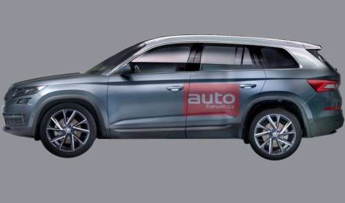 Досрочно рассекречен дизайн Skoda Kodiaq
