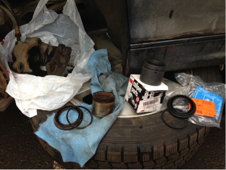 замена тормозного суппорта