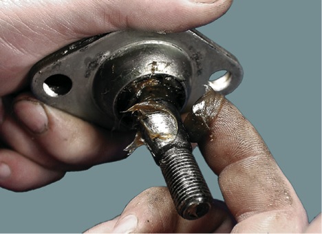 замена шаровой опоры своими руками