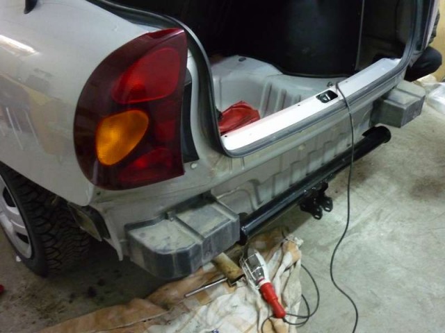 установка фаркопа