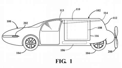 В Toyota запатентовали летающую машину