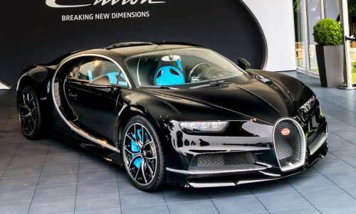 На Фестивале скорости дебютировал новейший Bugatti Chiron