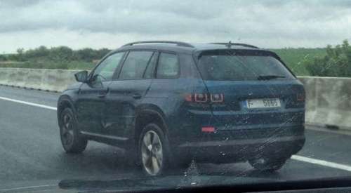 Свежие снимки показали Skoda Kodiaq без камуфляжа