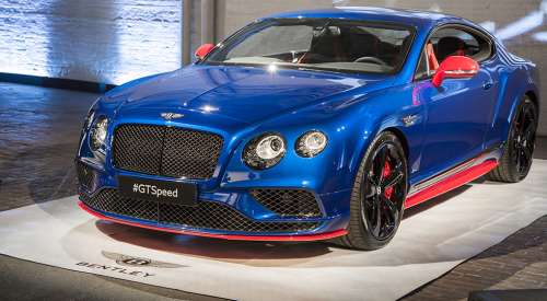 В Америке стала известна цена на новый Bentley Continental GT Speed