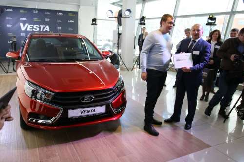 В Беларуси стартовали продажи LADA Vesta
