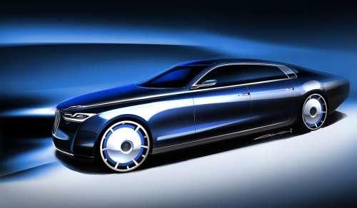 Эскизы президентского лимузина просочились в Сеть