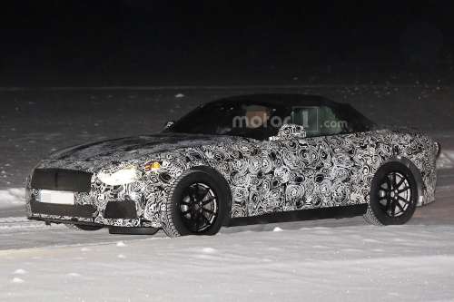 Впервые на тестах попался родстер BMW Z5