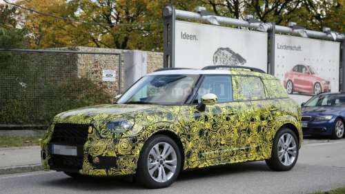 Интернетом «пролетел» снимок первого гибридного MINI