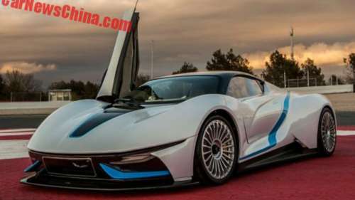 BAIC создала электросуперкар