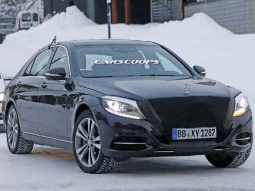 Тесты рестайлингового Mercedes-Benz S-Class подходят к концу