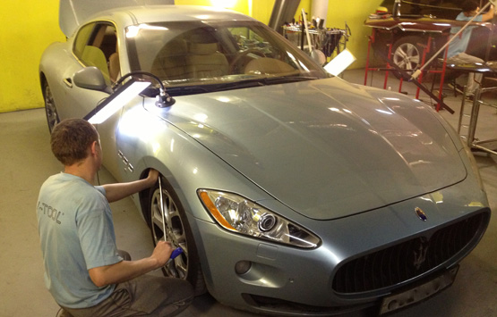 Удаление вмятин без покраски своими руками