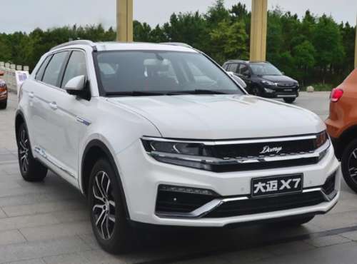 Zotye презентовала кросс Damai X7