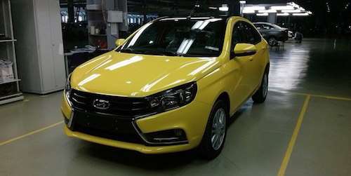 ММАС-2016: LADA Vesta дебютирует в версии «Такси»?