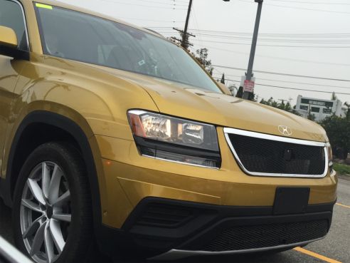 Первые снимки нового флагмана Volkswagen попали в Сеть