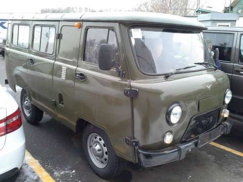 Обновленный УАЗ-452 запечатлен на фотографиях