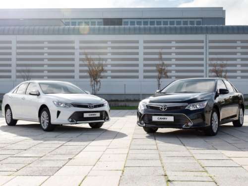 В РФ реализовано 300 тысяч седанов Toyota Camry