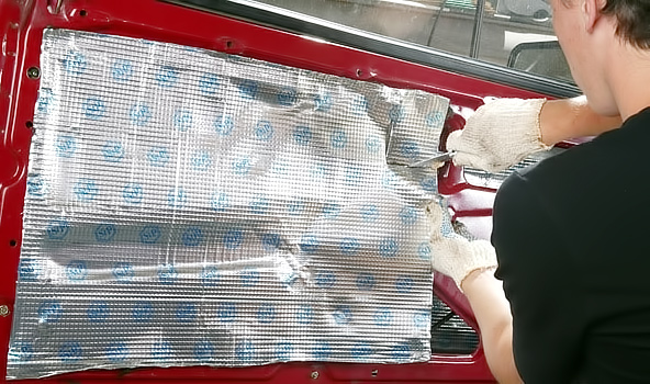 установка шумоизоляции своими руками